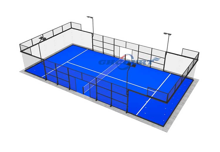 super panoramic padel court